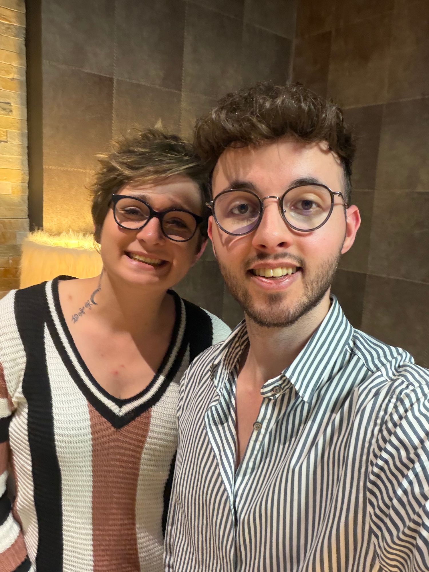 Gatien Poupard avec Paloma