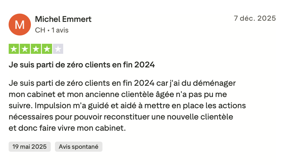 Michel - avis Trustpilot