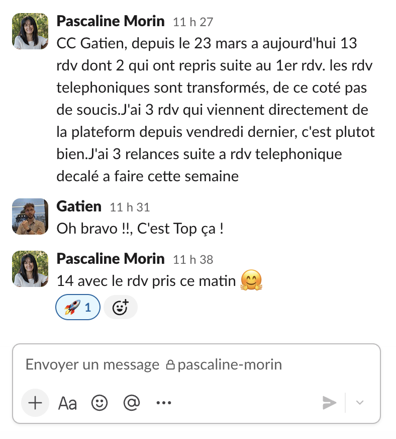 Pascaline 14 RDV